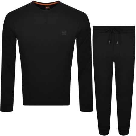 Product image for BOSS Westart 1 Crew Neck Tracksuit Black