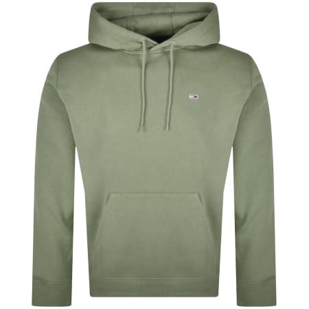 Product image for Tommy Jeans Flag Logo Hoodie Green