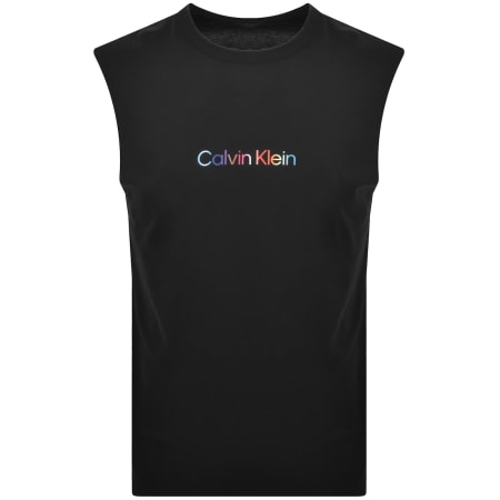 Product image for Calvin Klein Logo Vest Black