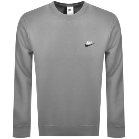 Product image for Nike Crew Neck Club Sweatshirt Grey