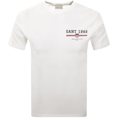 Product image for Gant Original Graphic T Shirt White