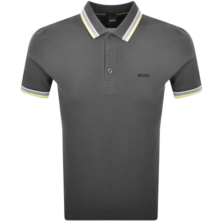 Product image for BOSS Paddy Polo T Shirt Grey