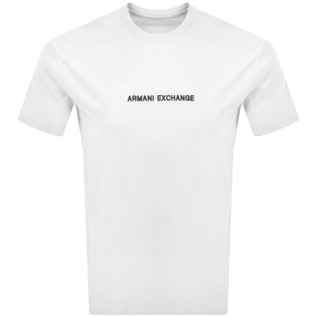 Product image for Armani Exchange Logo T Shirt White