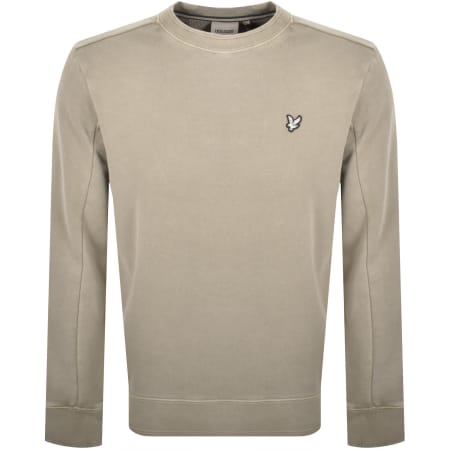 Product image for Lyle And Scott Crew Neck Sweatshirt Grey