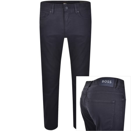 Product image for BOSS H Delaware Slim Fit Jeans Navy
