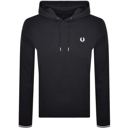 Product image for Fred Perry Tipped Hoodie Navy