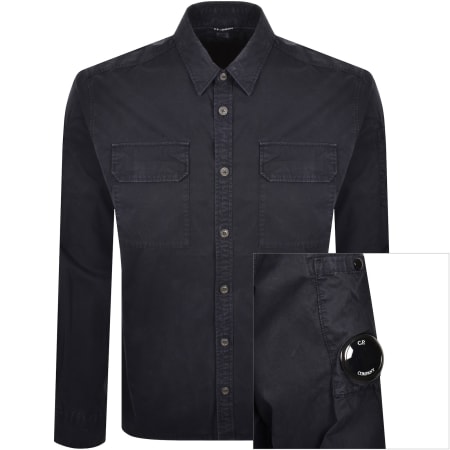 Product image for CP Company Gabardine Shirt Navy
