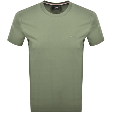 Product image for BOSS Thompson 01 T Shirt Medium Green