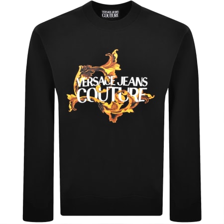 Product image for Versace Jeans Couture Baroque Sweatshirt Black