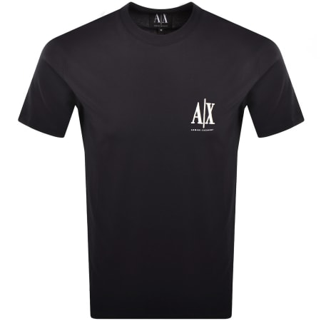 Product image for Armani Exchange Logo T Shirt Deep Navy