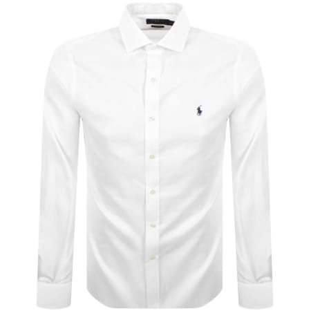 Product image for Ralph Lauren Long Sleeved Shirt White