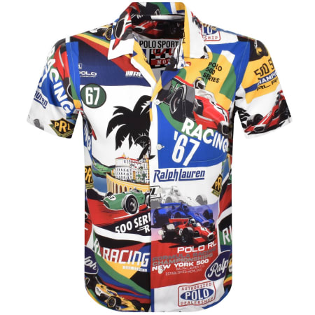 Product image for Ralph Lauren F1 Race Poster Shirt Multi