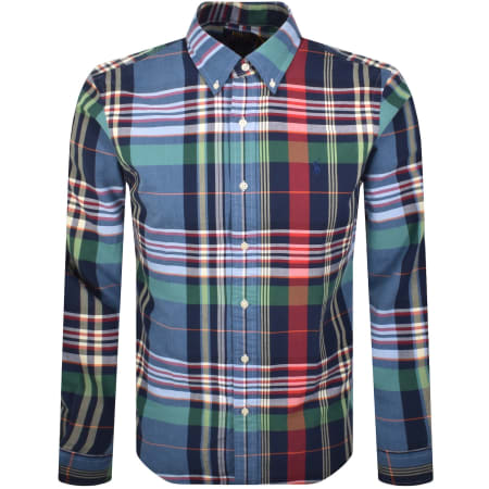 Product image for Ralph Lauren Check Long Sleeve Shirt Multi