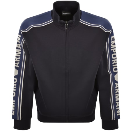 Product image for Emporio Armani Full Zip Sweatshirt Navy