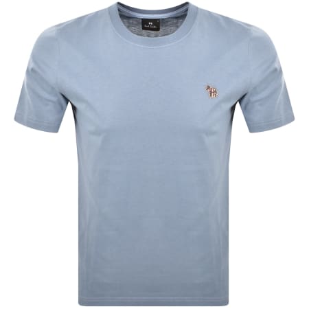 Product image for Paul Smith Zebra Logo T Shirt Blue