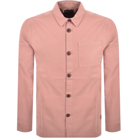 Product image for Barbour Washed Overshirt Pink