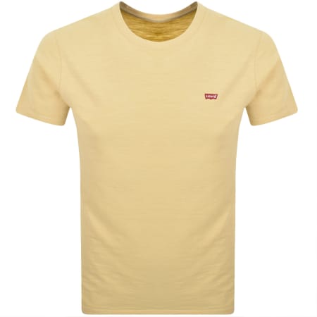 Product image for Levis Original Housemark T Shirt Straw Yellow