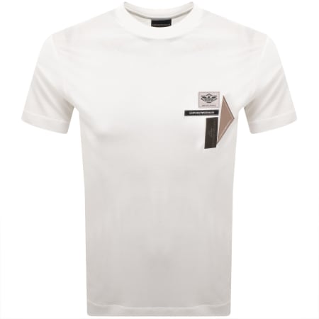 Product image for Emporio Armani Logo T Shirt White