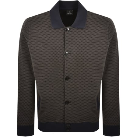 Product image for Paul Smith Regular Fit Cardigan Navy