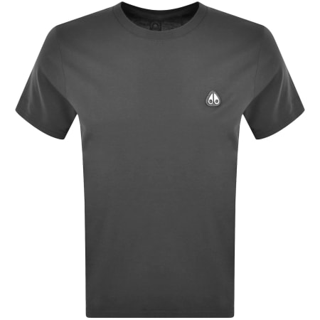 Product image for Moose Knuckles Crescent T Shirt Cement Grey