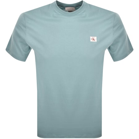 Product image for Calvin Klein Jeans Badge T Shirt Smoke Blue