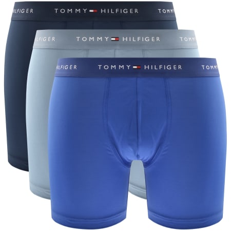 Product image for Tommy Hilfiger 3 Pack Boxer Briefs Blue
