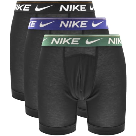 Product image for Nike Ultra Comfort 3 Pack Boxer Briefs Black