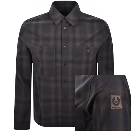 Product image for Belstaff Outpost Overshirt Brown
