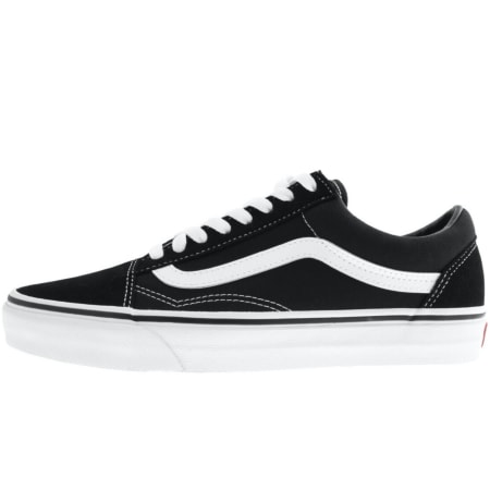 Product image for Vans Old Skool Canvas Trainers Black