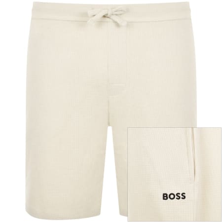 Product image for BOSS Waffle Shorts Cream