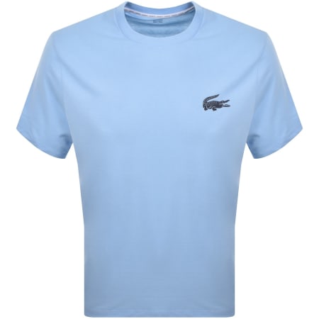 Product image for Lacoste Loungewear Logo T Shirt Blue