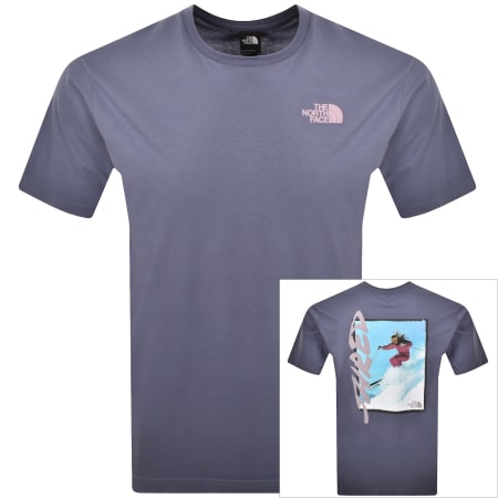 Product image for The North Face Slopes T Shirt Twilight Galaxy