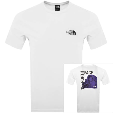 Product image for The North Face Half Dome Photo T Shirt White