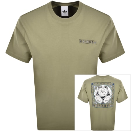Product image for adidas Originals Graphic T Shirt Green