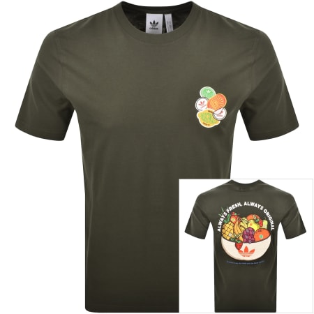 Product image for adidas Originals Graphic T Shirt Green