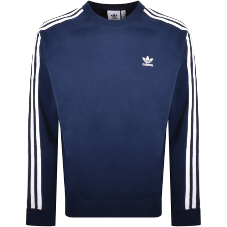 Product image for adidas Originals Three Stripe Sweatshirt Navy