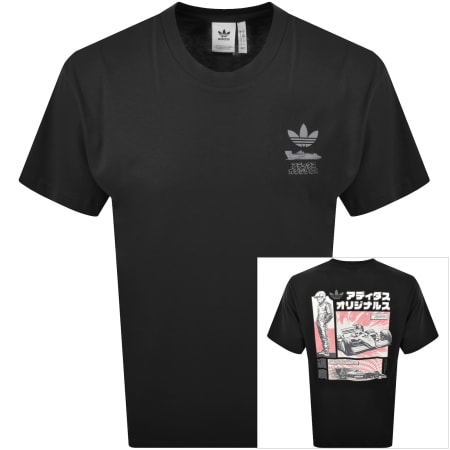 Product image for adidas Originals JP Racing T Shirt Black
