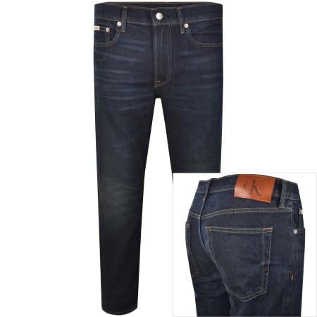 Product image for Calvin Klein Slim Taper Fit Jeans Blue