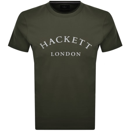 Product image for Hackett Heritage Essential T Shirt Duck Green