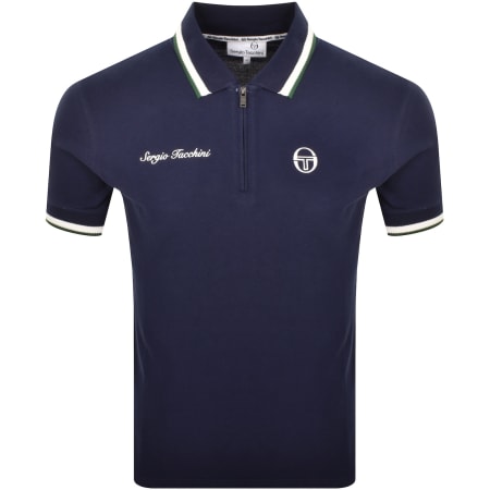 Product image for Sergio Tacchini Nanto QZ Polo Navy
