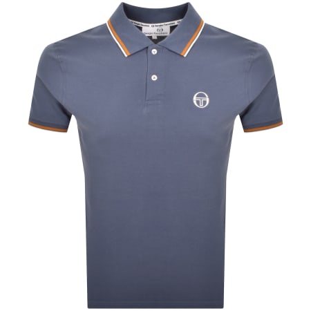 Product image for Sergio Tacchini Sergio 020 Polo T Shirt Blue