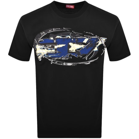 Product image for Diesel T Norm T11 T Shirt Black