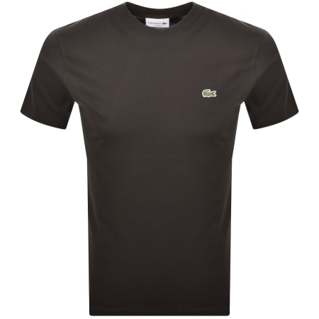 Product image for Lacoste Core Logo T Shirt Brown
