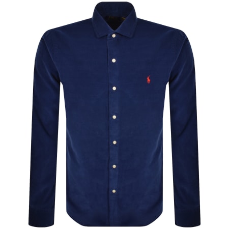 Product image for Ralph Lauren Corduroy Shirt Blue