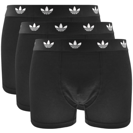 Product image for adidas Originals 3 Pack Trunks Black