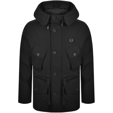 Product image for Fred Perry Puffer Jacket Court Black