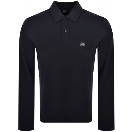 Product image for CP Company Polo T Shirt Navy