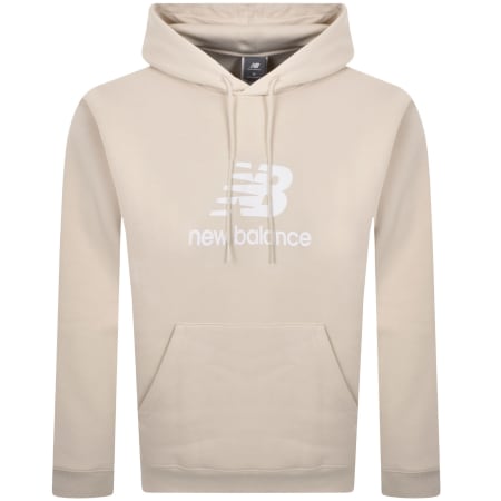Product image for New Balance Sport Essentials Logo Hoodie Beige