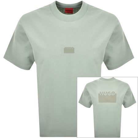 Product image for HUGO Delastee T Shirt Green