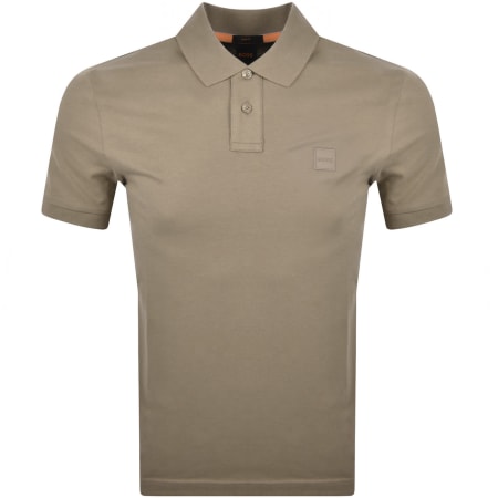 Product image for BOSS Passenger Polo T Shirt Brown